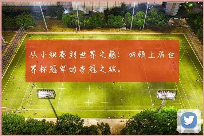 从小组赛到世界之巅:回顾上届世界杯冠军的夺冠之旅。