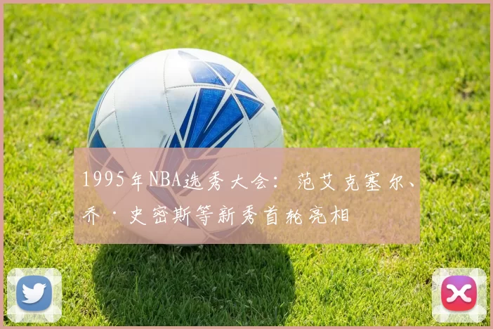 1995年NBA选秀大会:范艾克塞尔、乔·史密斯等新秀首轮亮相